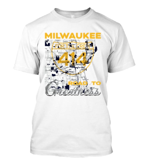 Milwaukee Brewers Brew 414 Road To Greatness T-Shirt