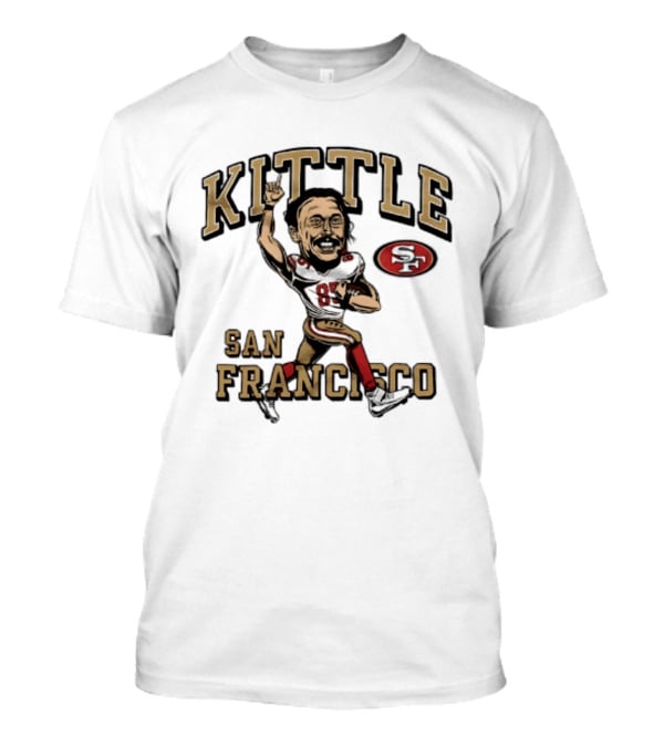 San Francisco 49ers Kittle 85 Player Caricature T-Shirt