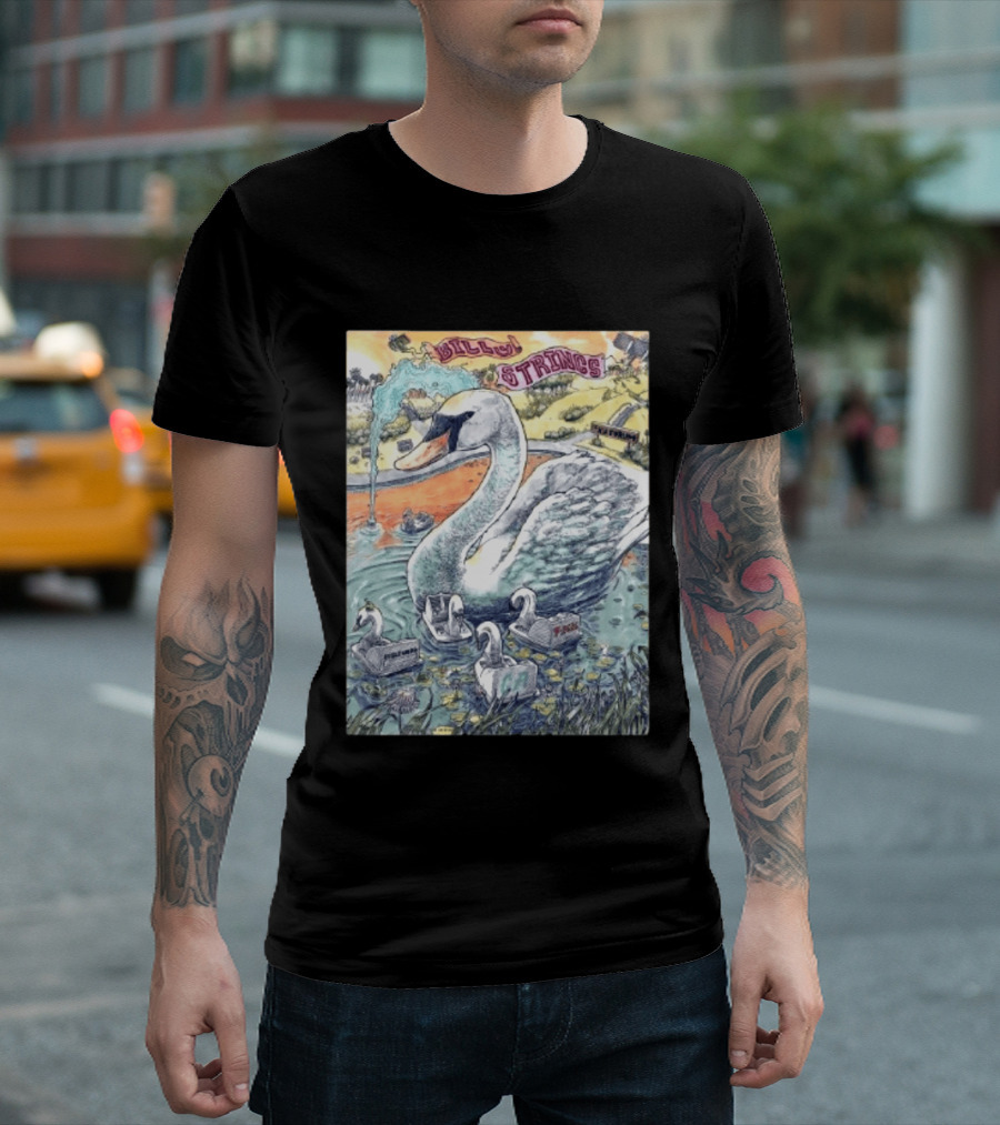Billy Strings Live Swan Art Inglewood September 26 2026 T-Shirt
