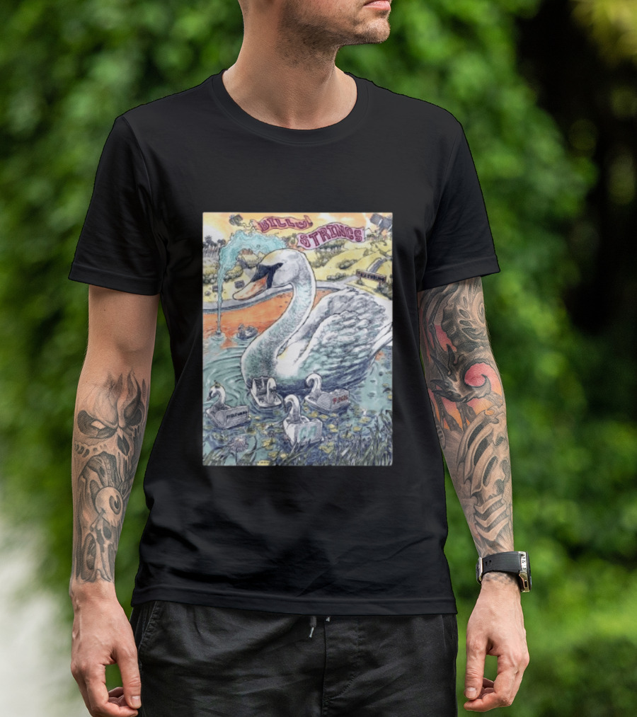 Billy Strings Live Swan Art Inglewood September 26 2026 T-Shirt