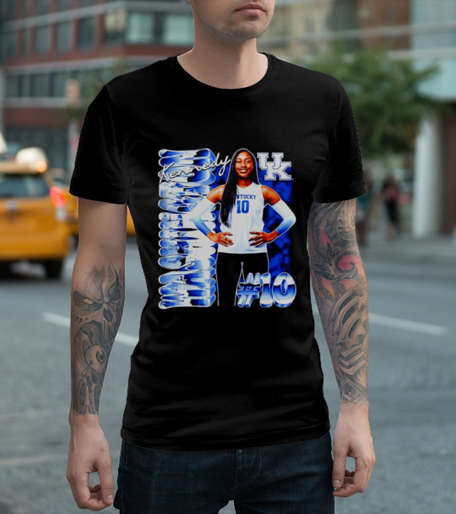 Kennedy #10 Kentucky Wildcats NCAA Volleyball T-Shirt
