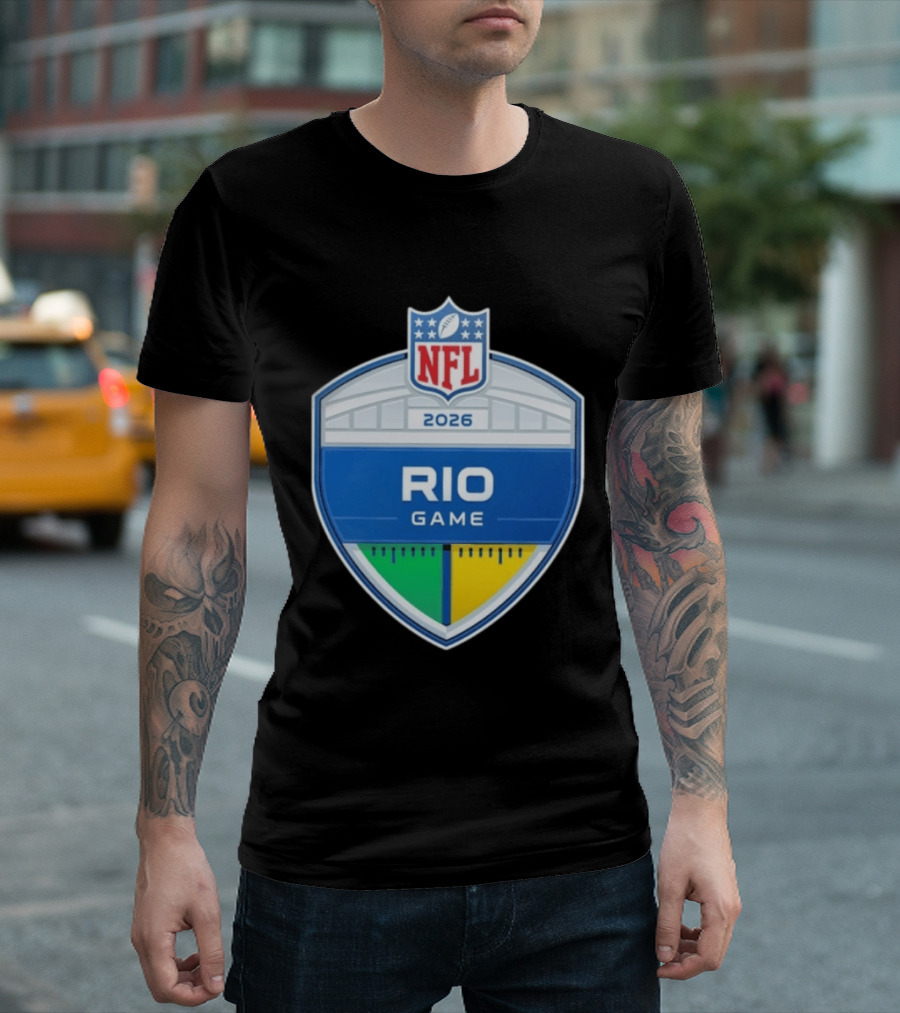 NFL Rio Game Maracana 2026 T-Shirt