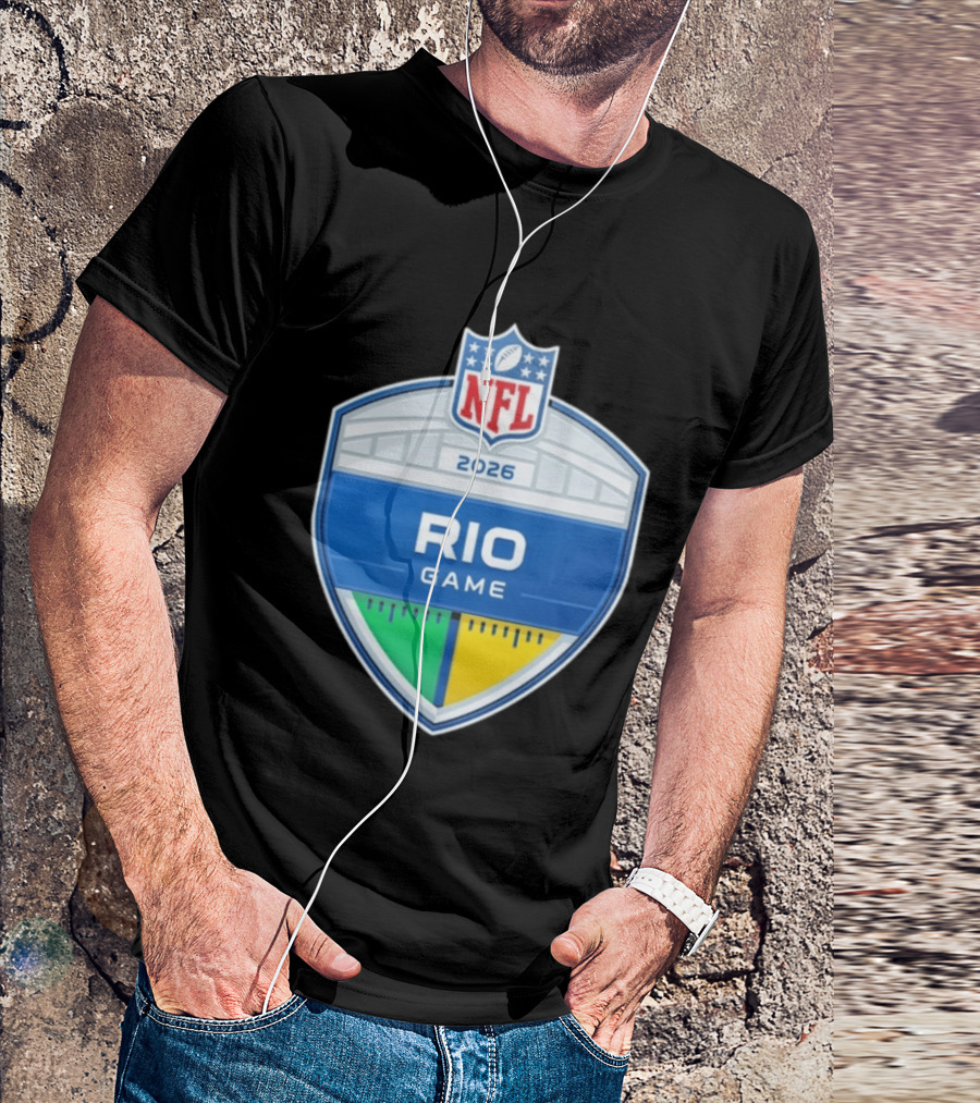 NFL Rio Game Maracana 2026 T-Shirt