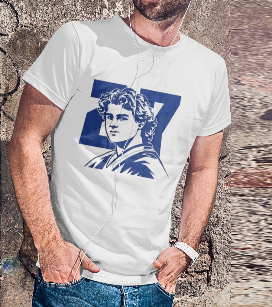 Toronto Maple Leafs Number 27 Matthew Mayich T-Shirt