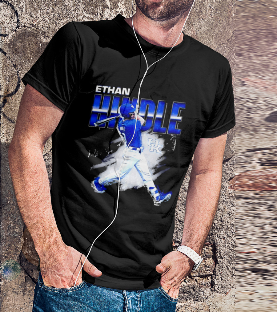 Ethan Hindle Kentucky Wildcats NCAA Baseball Player UK T-Shirt