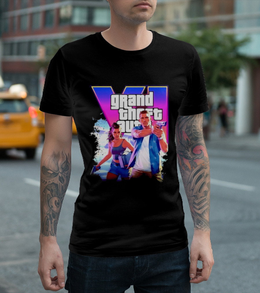 Grand Theft Auto VI GTA 6 Rockstar Games T-Shirt
