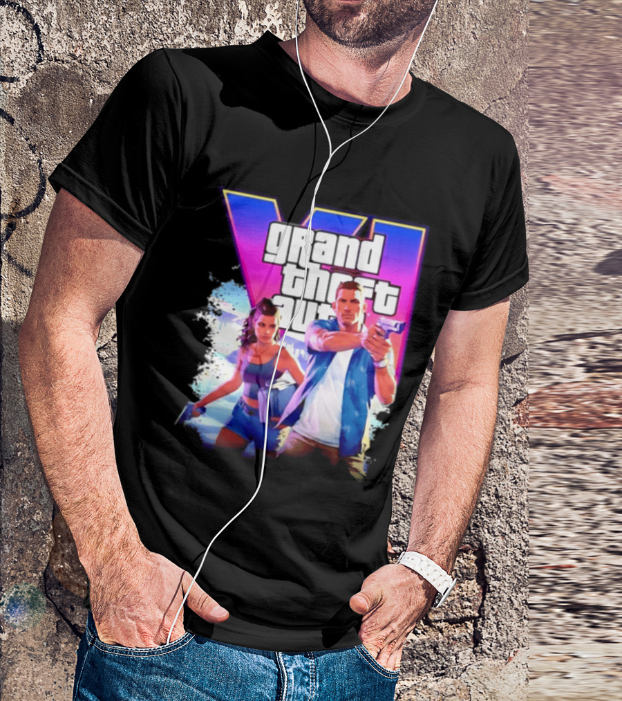 Grand Theft Auto VI GTA 6 Rockstar Games T-Shirt