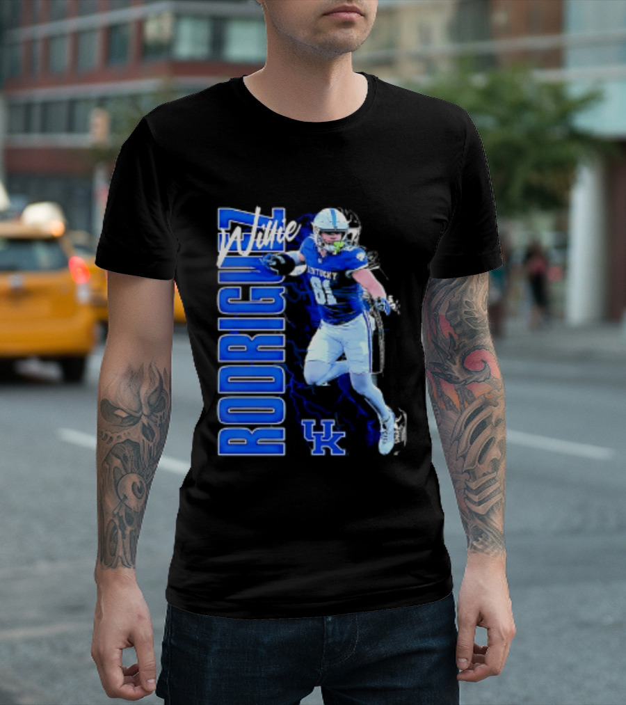 Willie Rodriguez Kentucky Wildcats NCAA Football UK T-Shirt