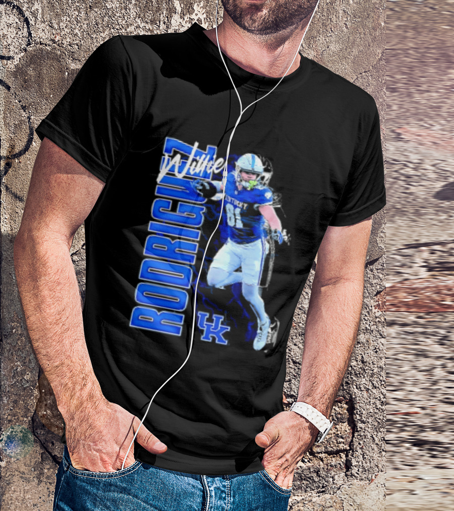Willie Rodriguez Kentucky Wildcats NCAA Football UK T-Shirt