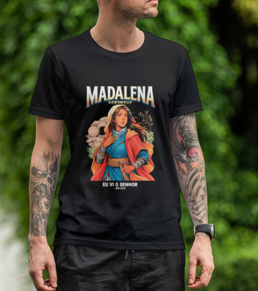 Madalena Eu Vi O Senhor Joao 20 18 Religious T-Shirt