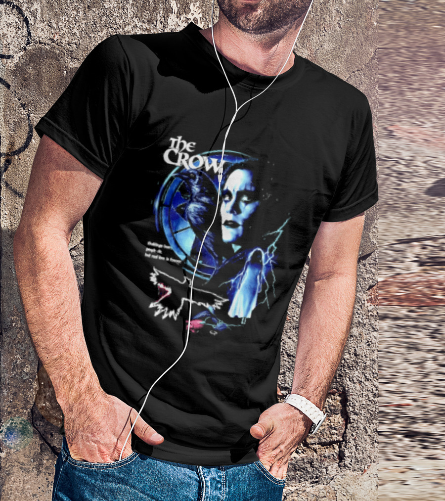 The Crow Buildings Burn People Die But Real Love Is Forever Movie Brandon Lee T-Shirt