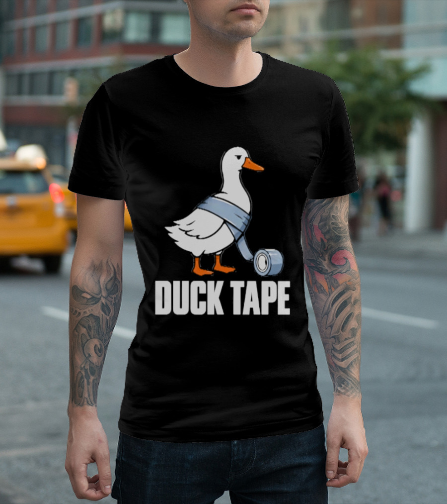 Duck With Tape Roll Duck Tape T-Shirt