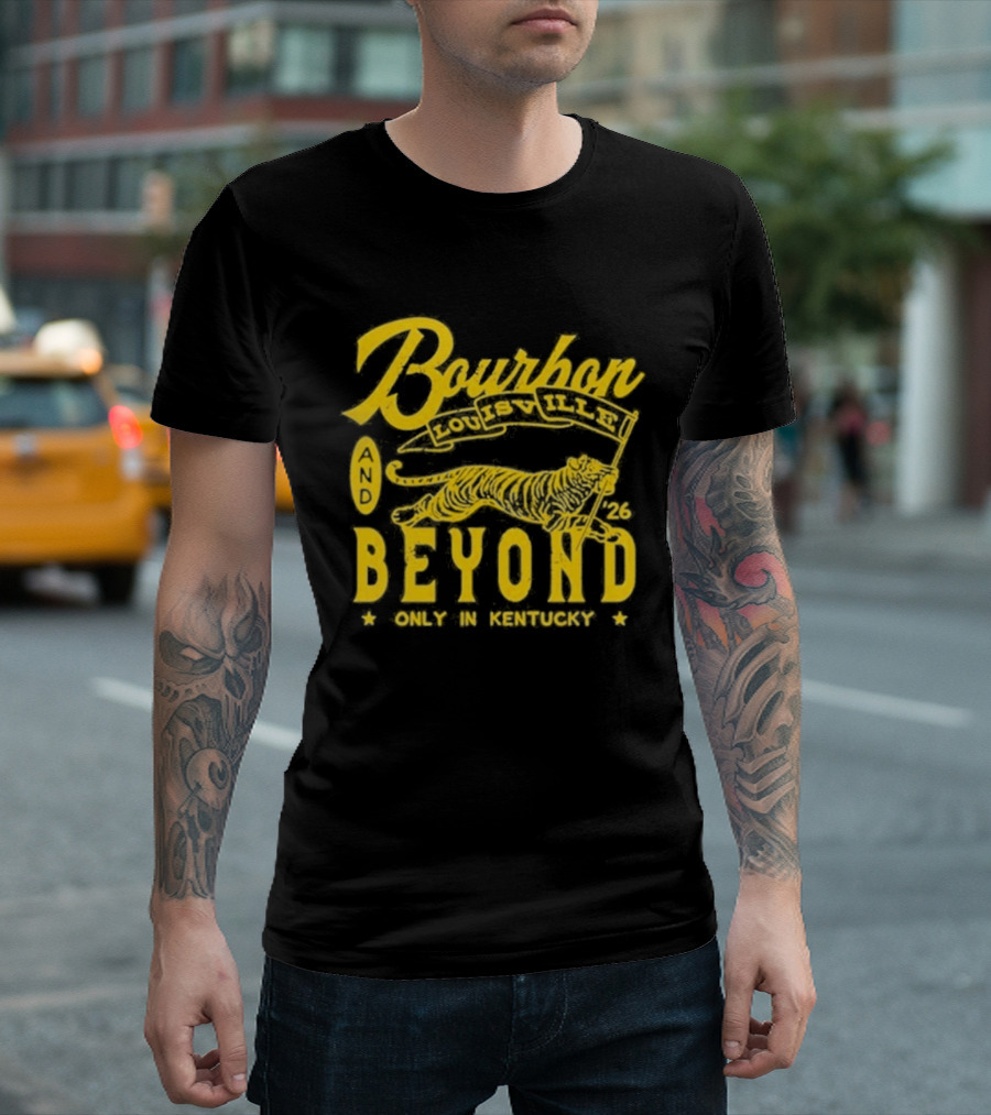 Bourbon And Beyond 2026 Festival Only In Kentucky Tiger T-Shirt