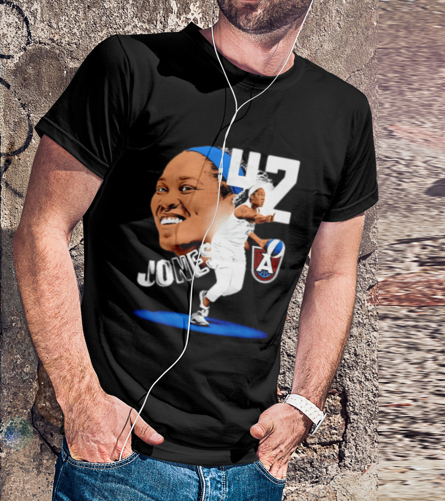 Brionna Jones 42 Atlanta Dream WNBA Basketball Player Sports T-Shirt