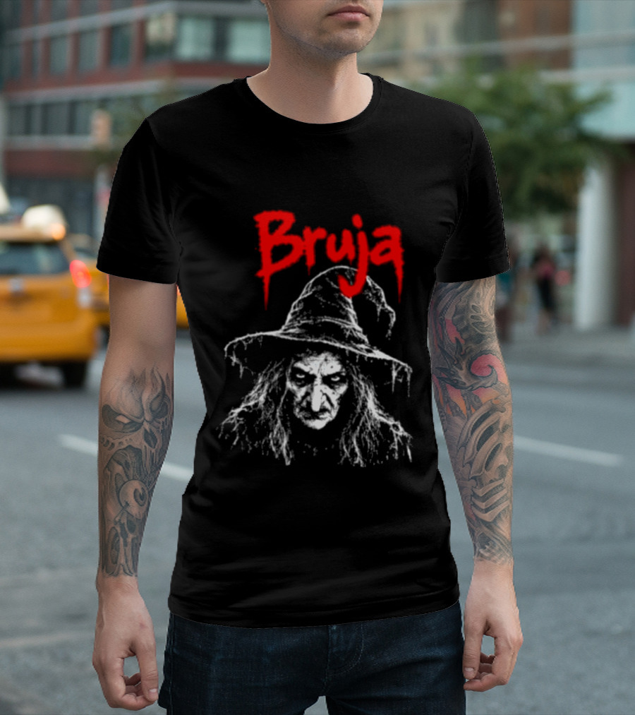 Bruja Witch Horror Occult Halloween Aesthetic T-Shirt