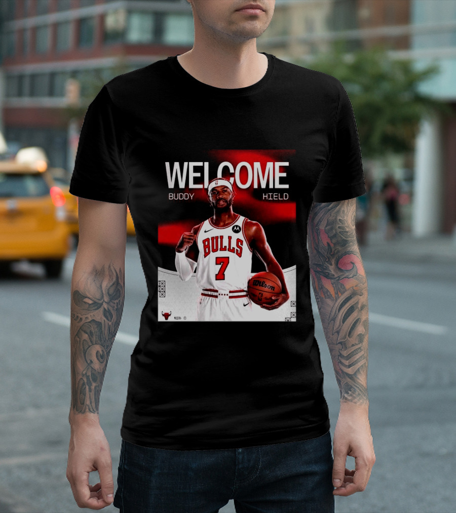 Buddy Hield 7 Chicago Bulls Welcome 2026 T-Shirt