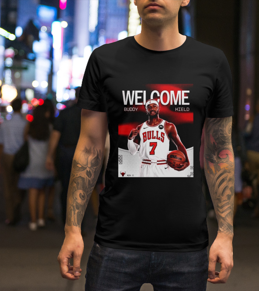 Buddy Hield 7 Chicago Bulls Welcome 2026 T-Shirt
