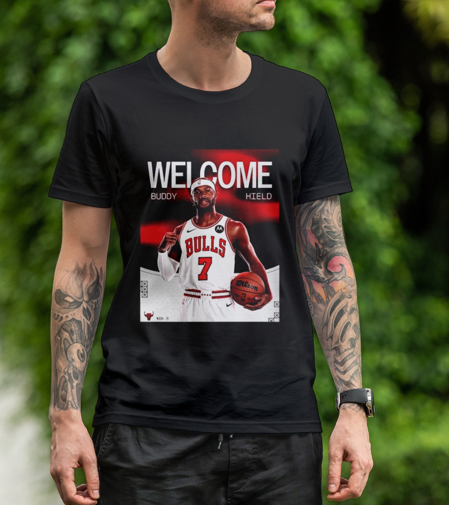 Buddy Hield 7 Chicago Bulls Welcome 2026 T-Shirt