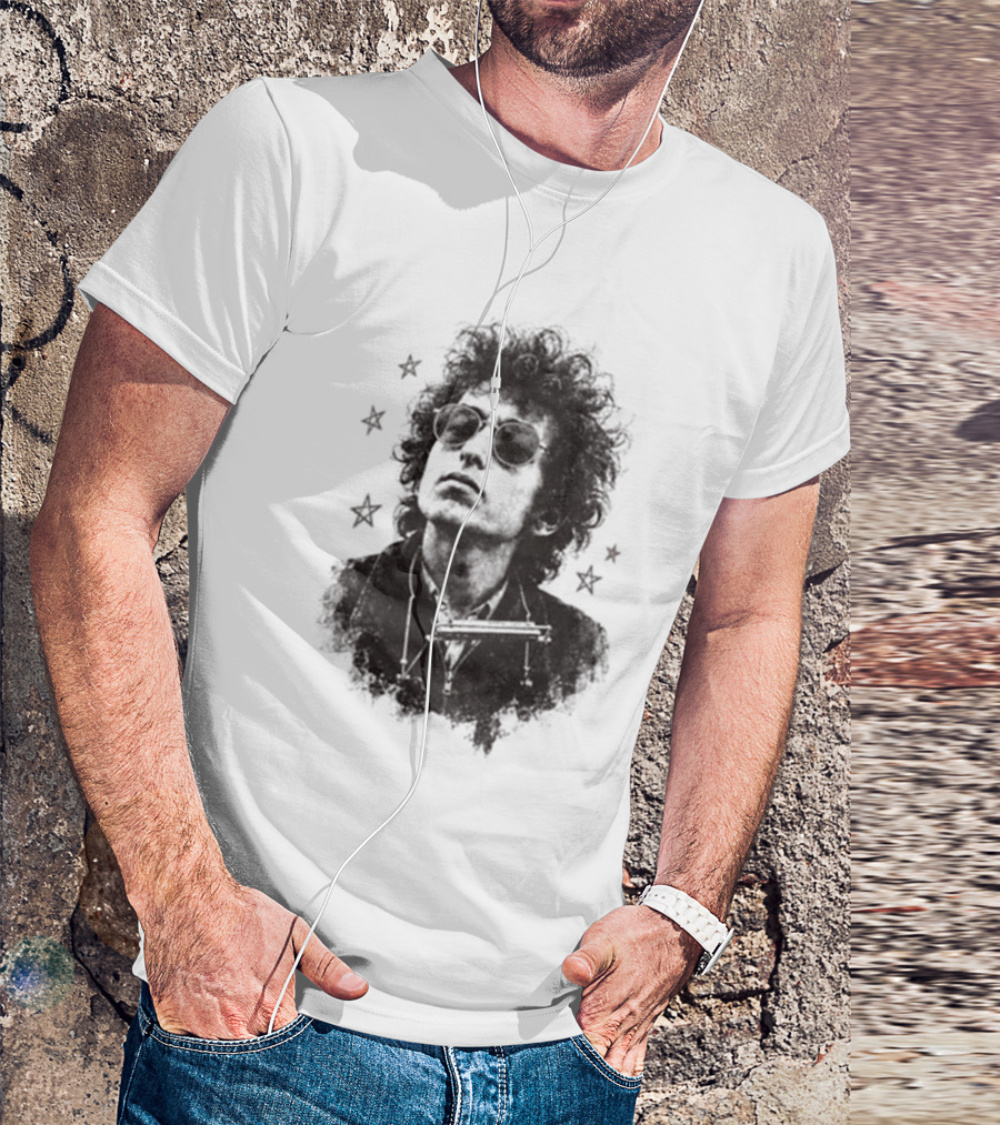 Bob Dylan Cream Disco Ball For Folk Fans Forever Following The Song T-Shirt