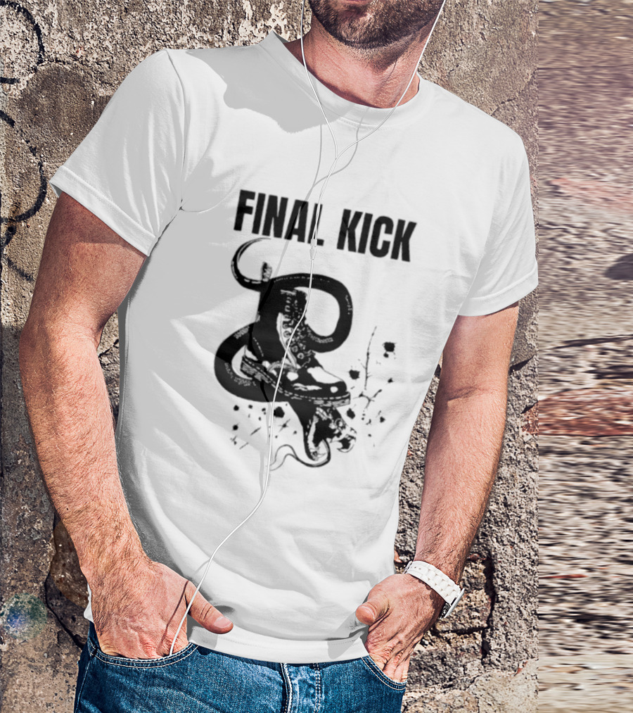 Final Kick Dr Martens Skinhead Punk Snake Boot And Snake T-Shirt