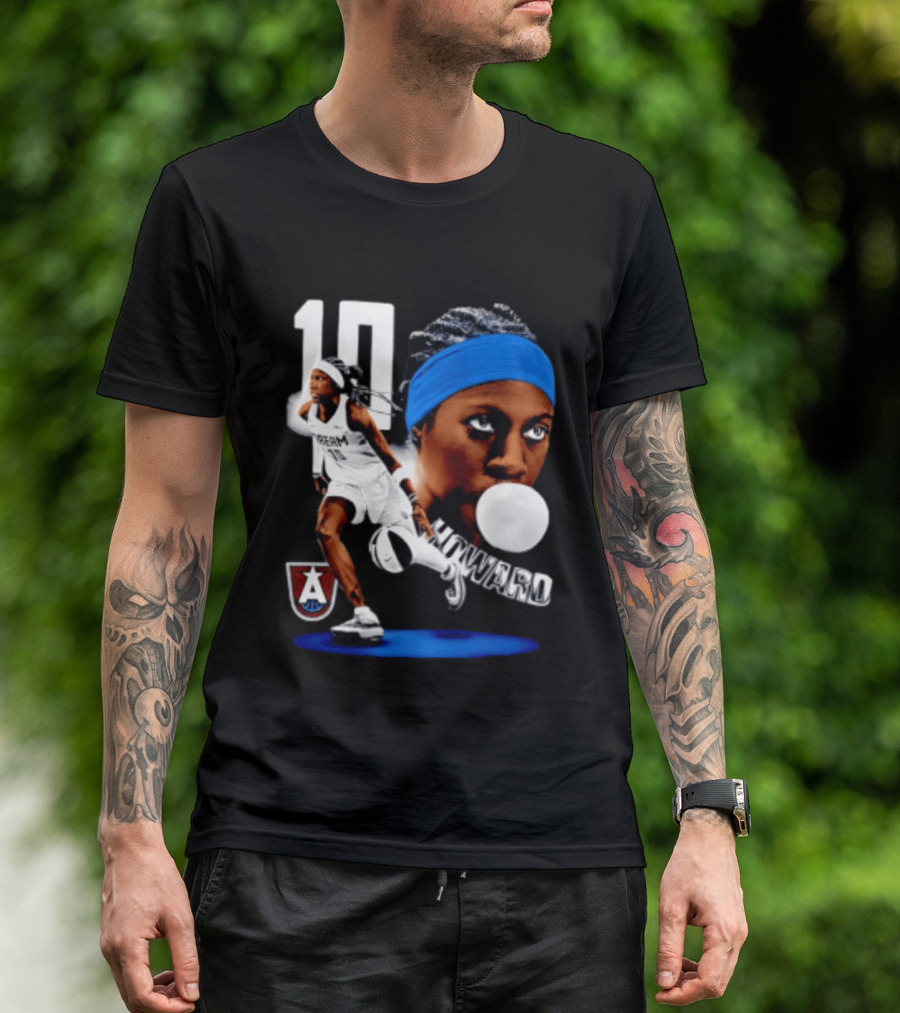 Rhyne Howard 10 Atlanta Dream Dual WNBA Basketball T-Shirt