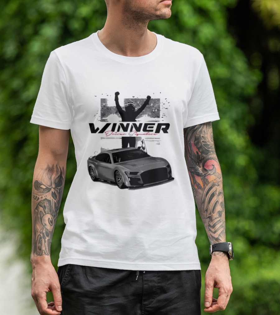 Kyle Larson Classic Ink Hollywood Casino 400 Race Winner 2026 T-Shirt
