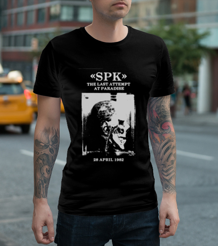 SPK The Last Attempt At Paradise Event 28 April 1982 T-Shirt