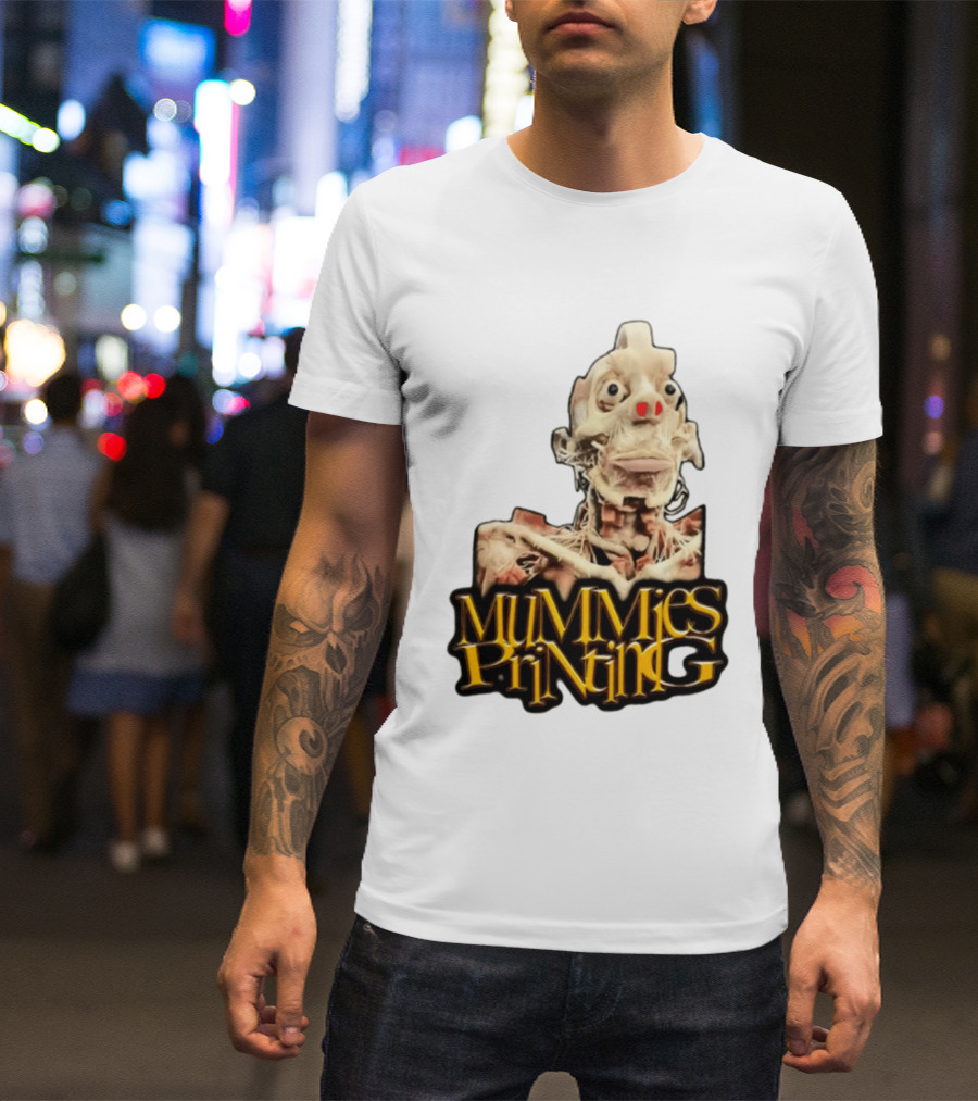 Mummies Printing Mummy Anatomy Skeleton Medical T-Shirt
