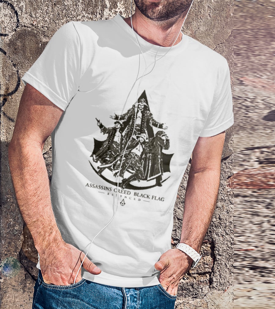 Will Ospreay Assassins Creed Black Flag Resynced AEW T-Shirt