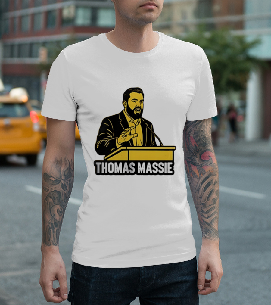 Thomas Massie Speaker Podium T-Shirt