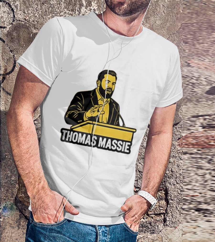 Thomas Massie Speaker Podium T-Shirt