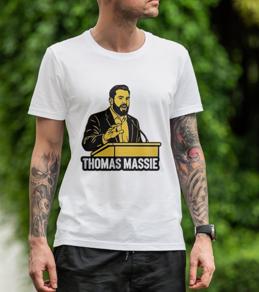 Thomas Massie Speaker Podium T-Shirt