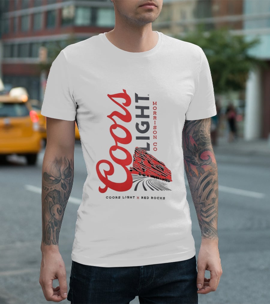 Coors Light Morrison CO Red Rocks 85 Years T-Shirt