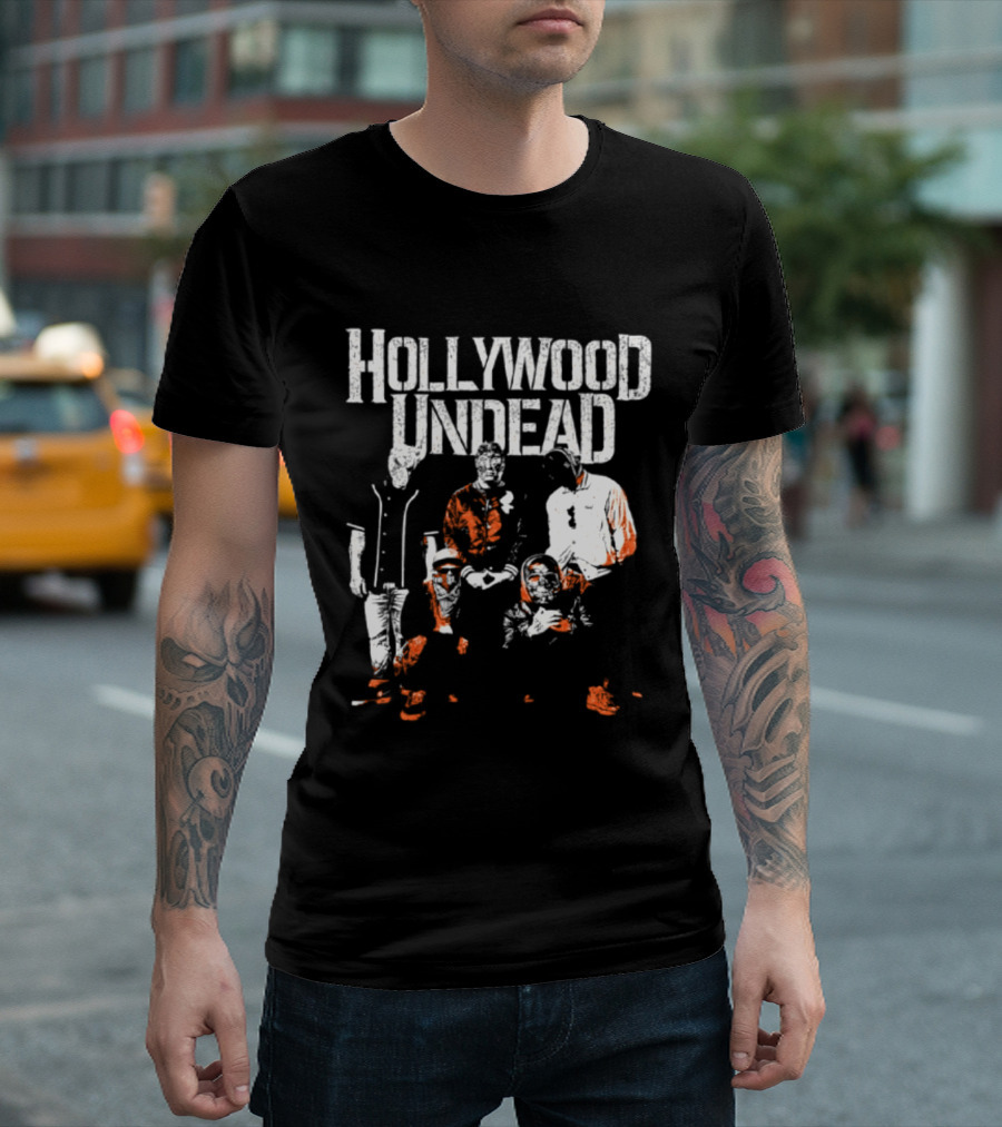 Hollywood Undead Taste Of Chaos 2026 Tour Band Photo T-Shirt