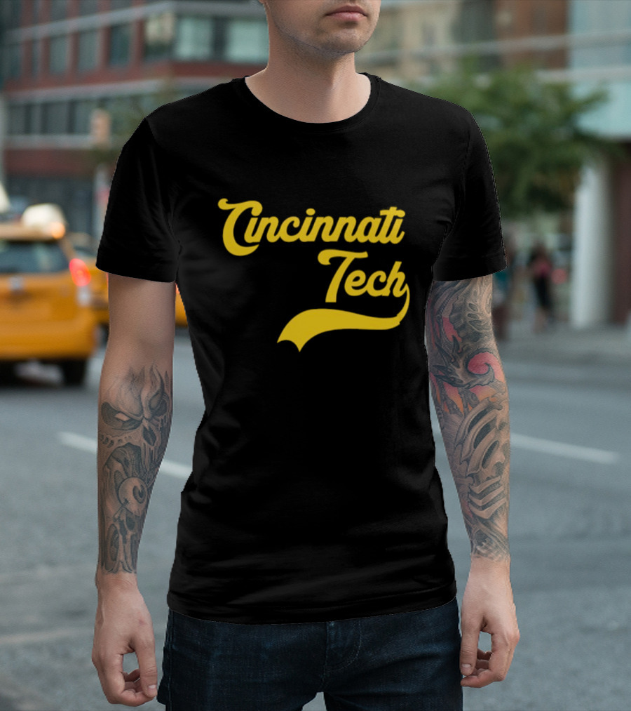Cincinnati Tech University College Athletics Essentials T-Shirt