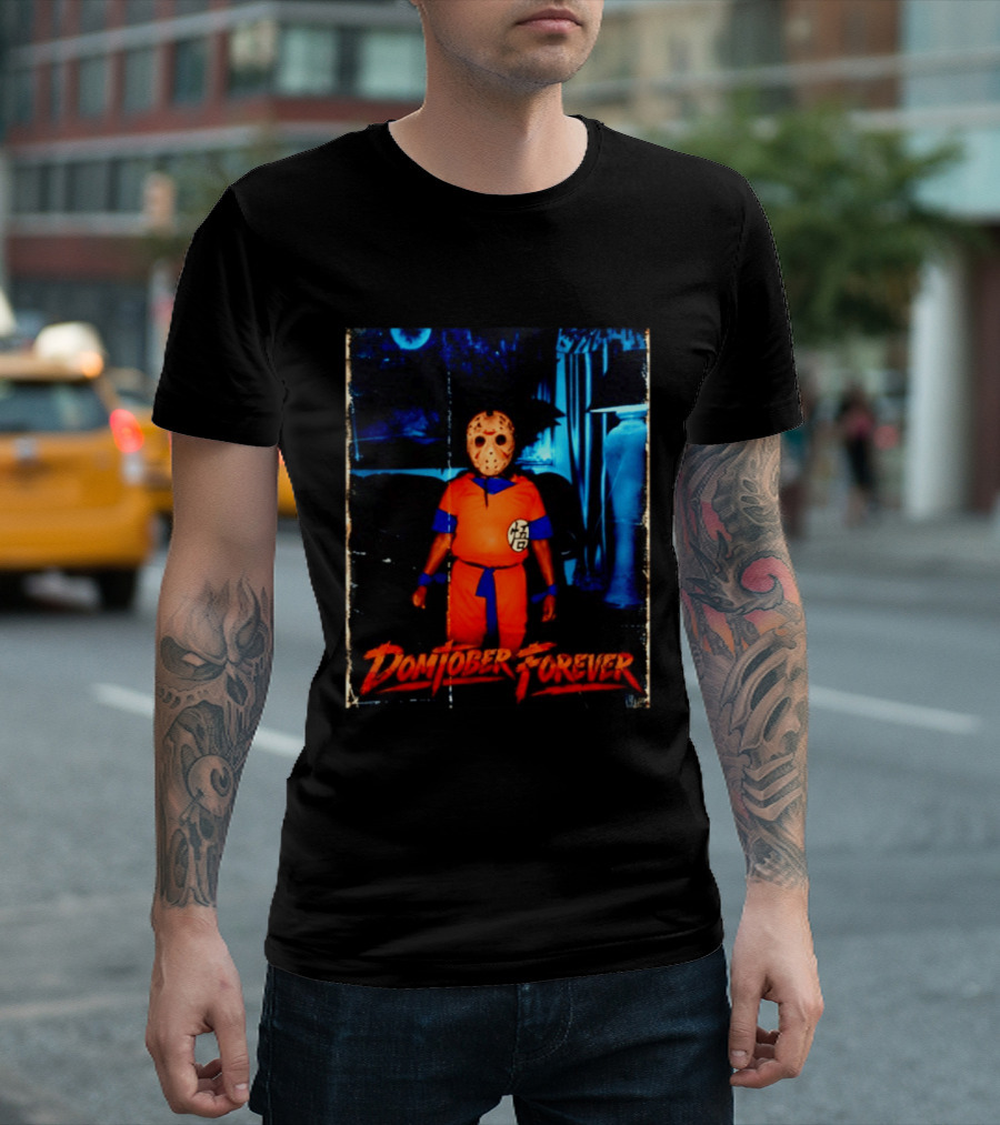 Domtober Forever Jason Voorhees Halloween Fusion T-Shirt