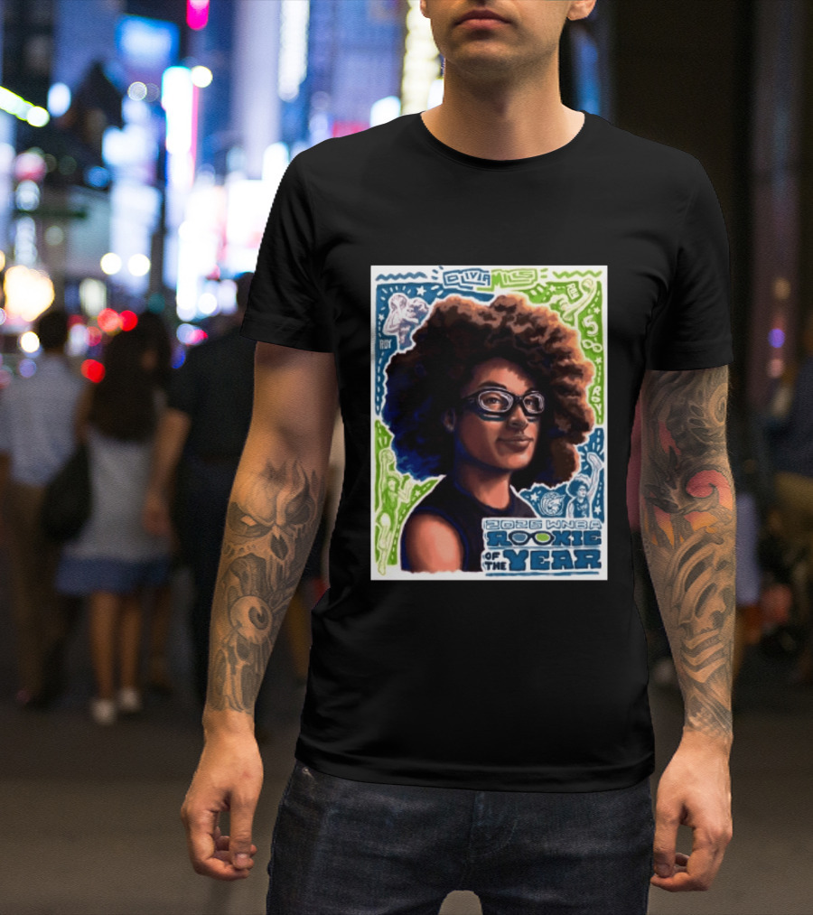 Olivia Miles 2026 WNBA Rookie Of The Year And Kia ROY Honors T-Shirt