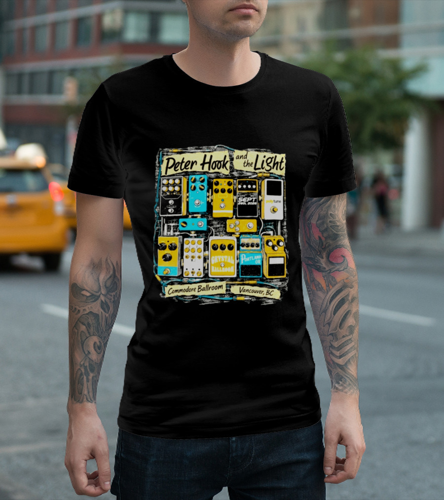 Peter Hook And The Light Vancouver Commodore Ballroom September 26 2026 Pedal T-Shirt