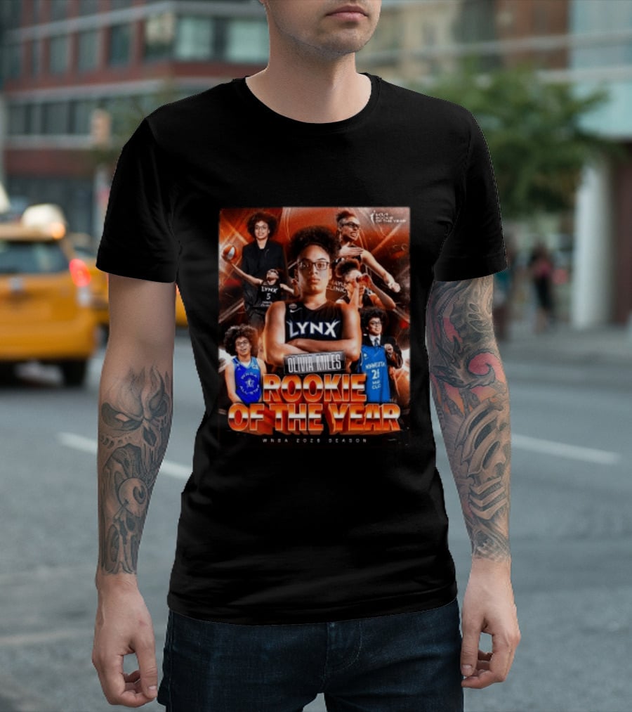 Olivia Miles Rookie Of The Year Lynx WNBA 2026 Season T-Shirt