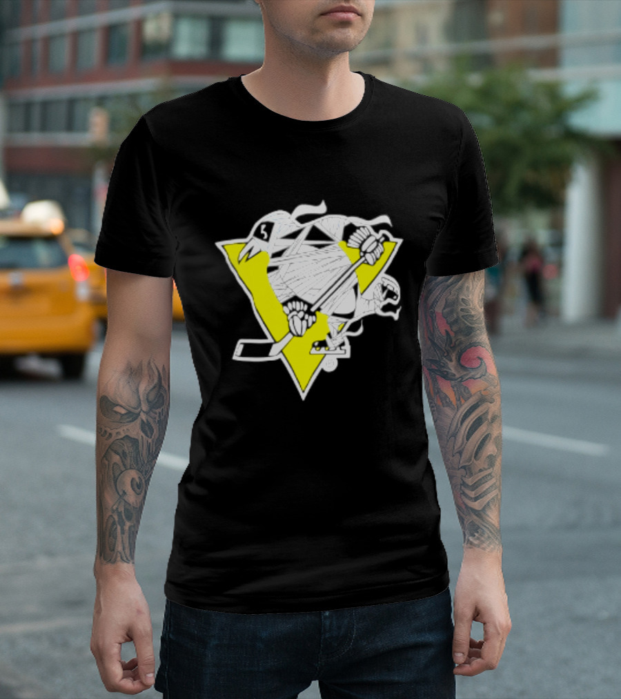 Pittsburgh Penguins Mummy NHL Hockey Team Fan T-Shirt