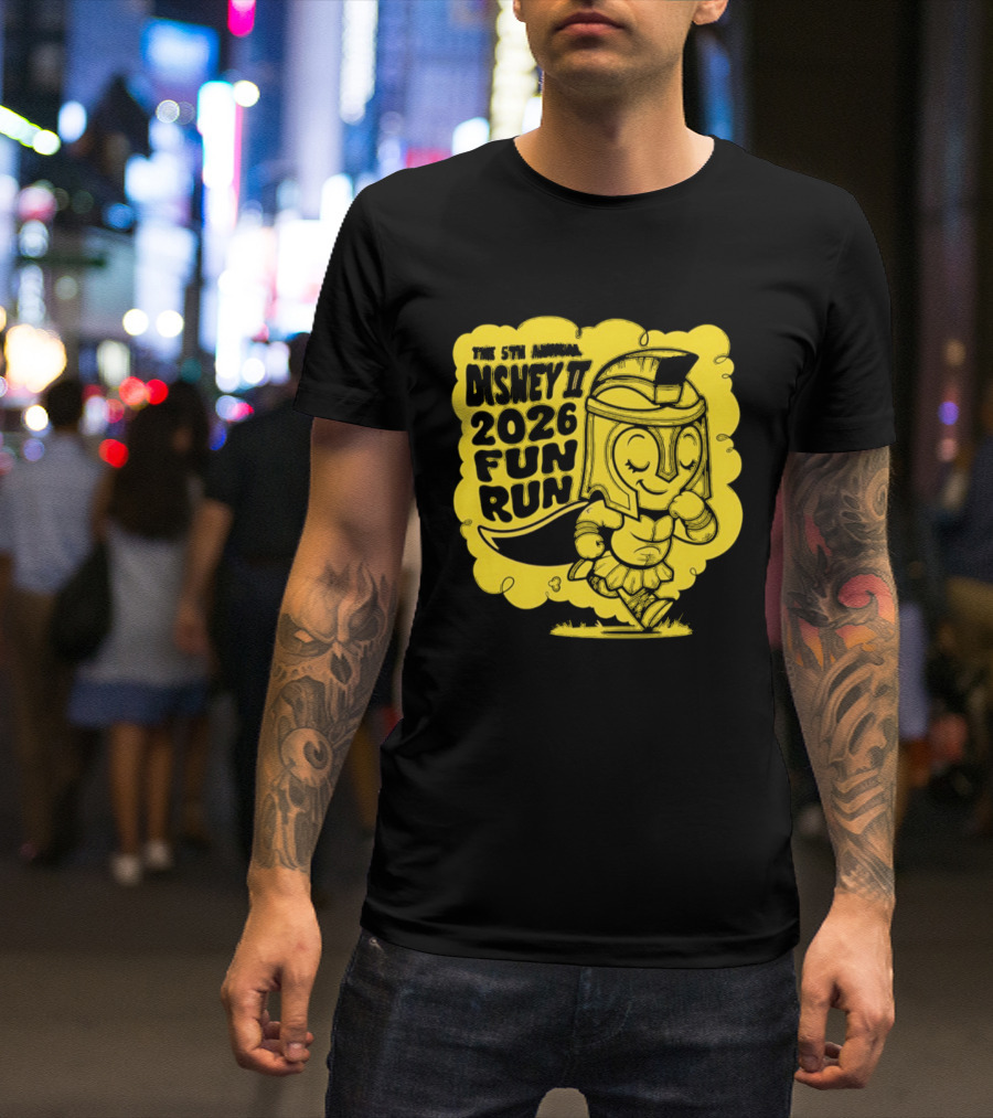 The 5th Annual Disney II 2026 Fun Run Harebrained Character Celebration T-Shirt