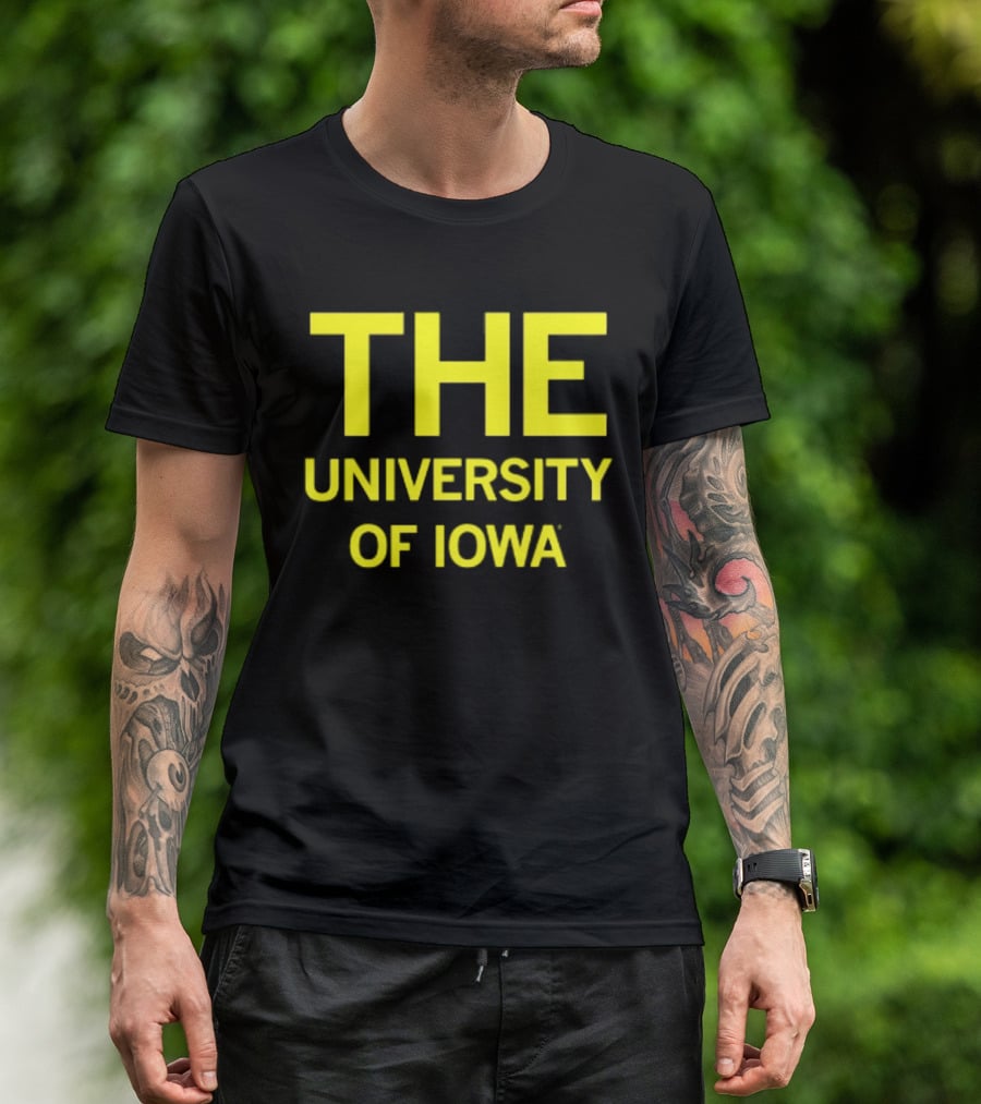 The University Of Iowa Bold Yellow T-Shirt