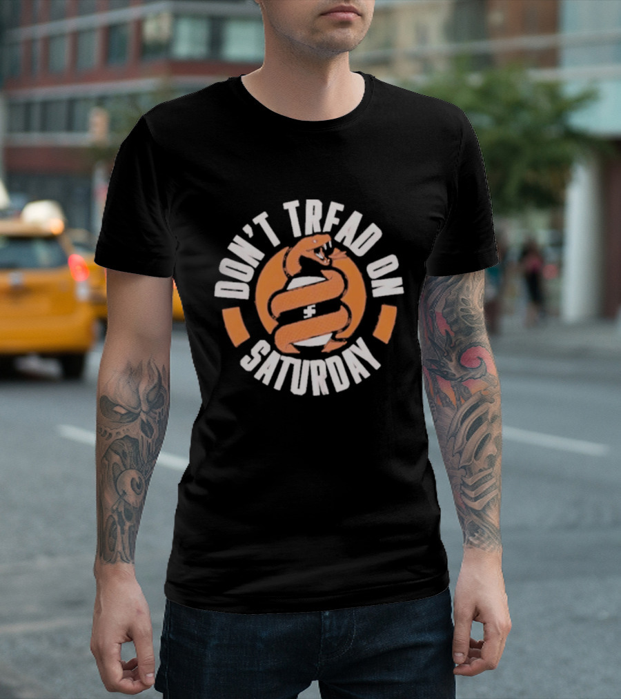 Virginia Tech Hokies Football Don't Tread On Saturday Gametime Spirit T-Shirt