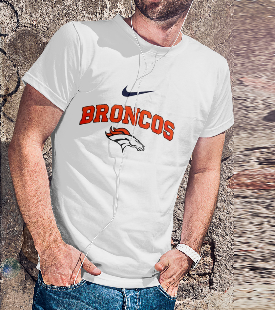 Denver Broncos Make Washington Grateful Again Game Day Nike Broncos Horsehead T-Shirt