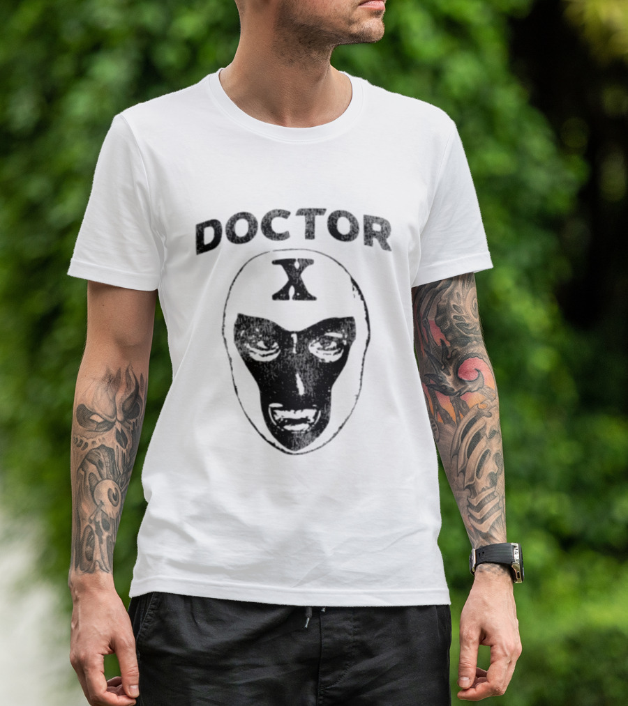 Doctor X Lucha Libre Mask Wrestling Cult T-Shirt