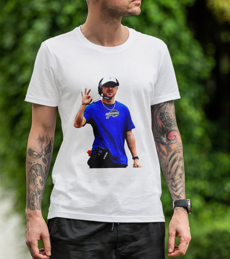 Joe Brady Buffalo Bills Coaching Moments Buffalo T-Shirt