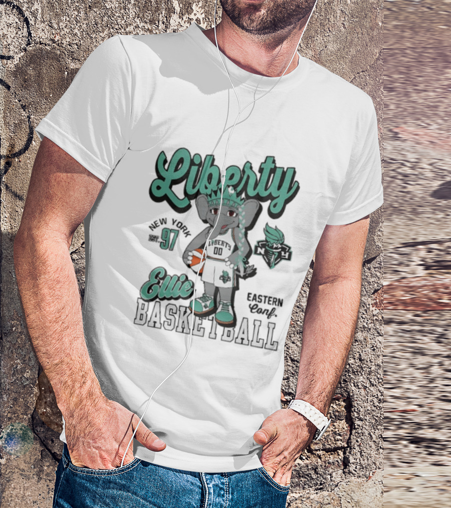 New York Liberty Basketball Ellie Eastern Conf Since 97 T-Shirt