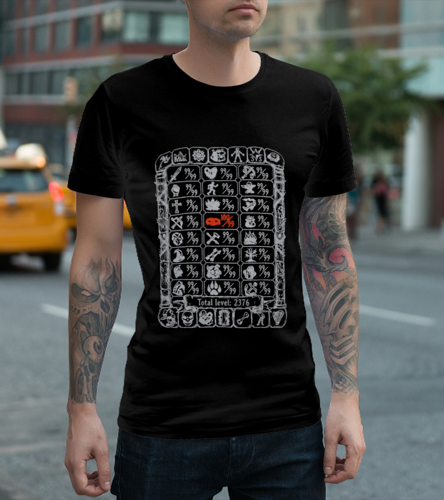 100 Thieves OSRS Thieving 99 Skill Total Level 2376 T-Shirt