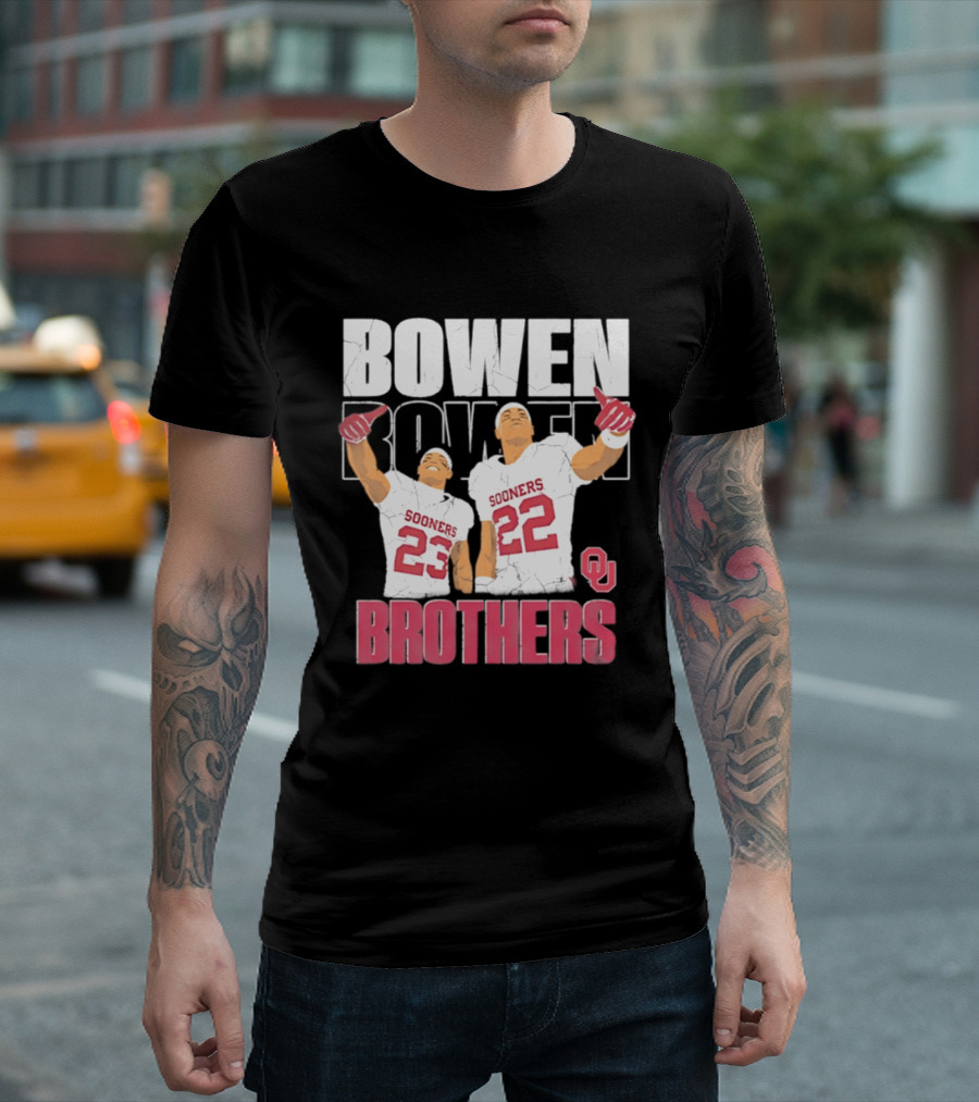 Bowen Brothers Sooners NCAA Football OU T-Shirt