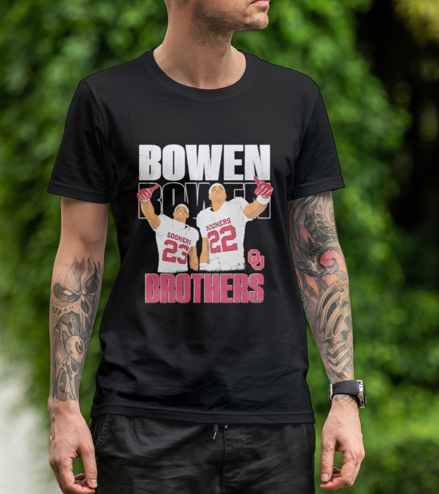 Bowen Brothers Sooners NCAA Football OU T-Shirt